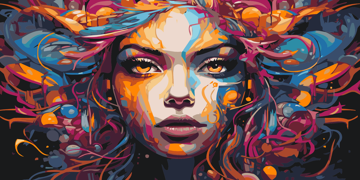 Paint by Numbers - Farverig skønhed