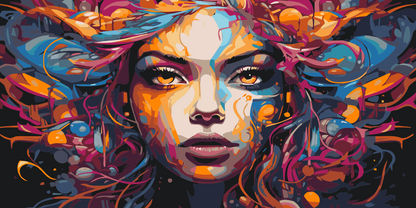 Paint by Numbers - Farverig skønhed
