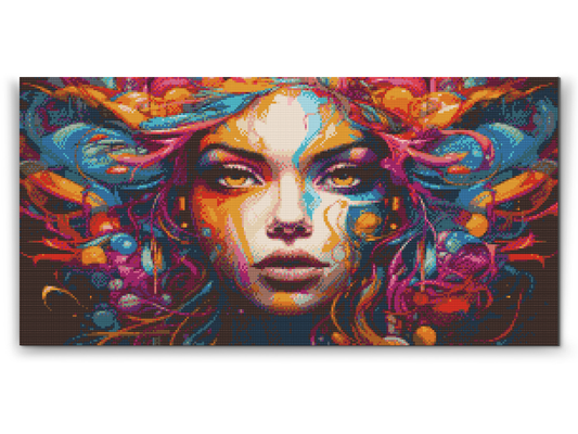 Diamond Painting - Farverig skønhed