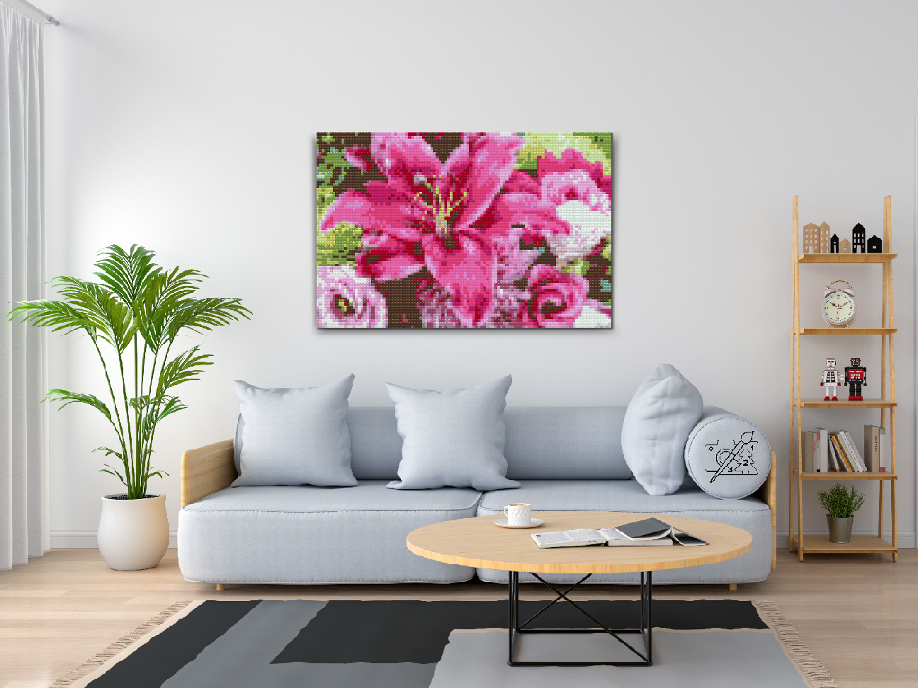 Diamond Painting - Liljer i en buket