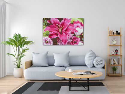 Diamond Painting - Liljer i en buket