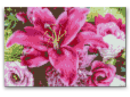 Diamond Painting - Liljer i en buket