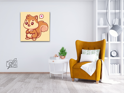 Diamond Painting - Lille egern
