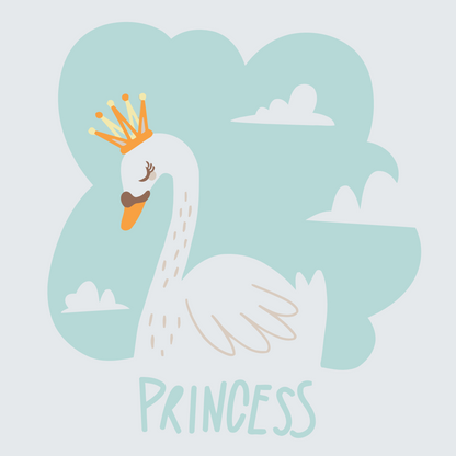 Paint by Numbers - Svane, prinsesse
