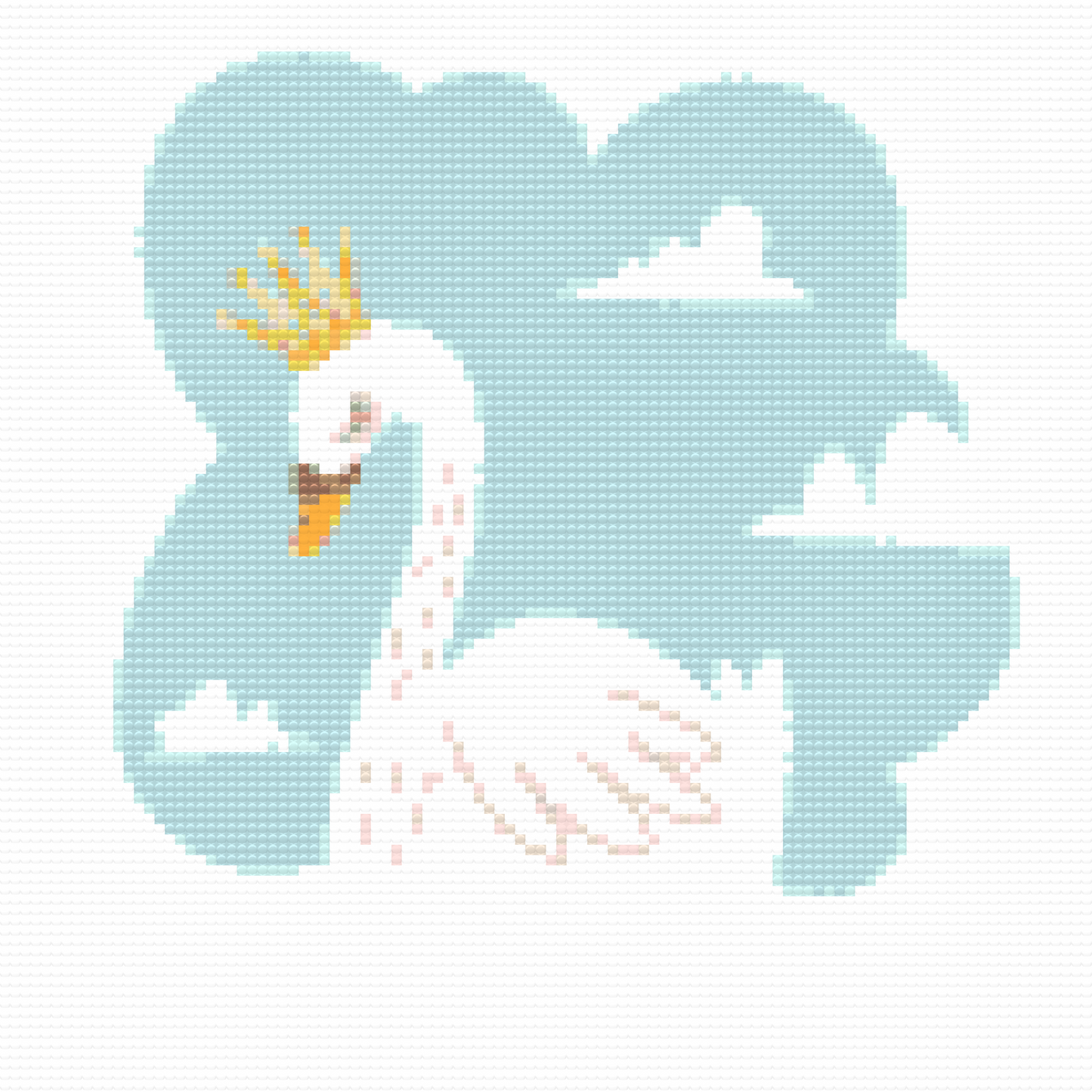 Diamond Painting - Svane, prinsesse