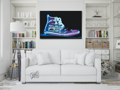 Paint by Numbers - Lightning Sneaker