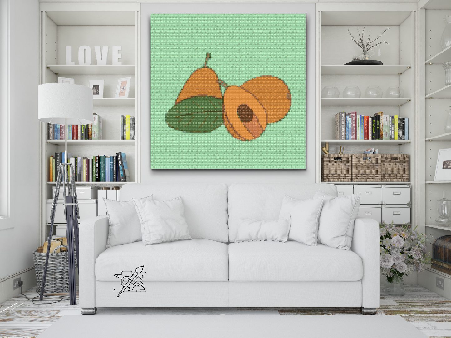 Diamond Painting - Skåret frugt