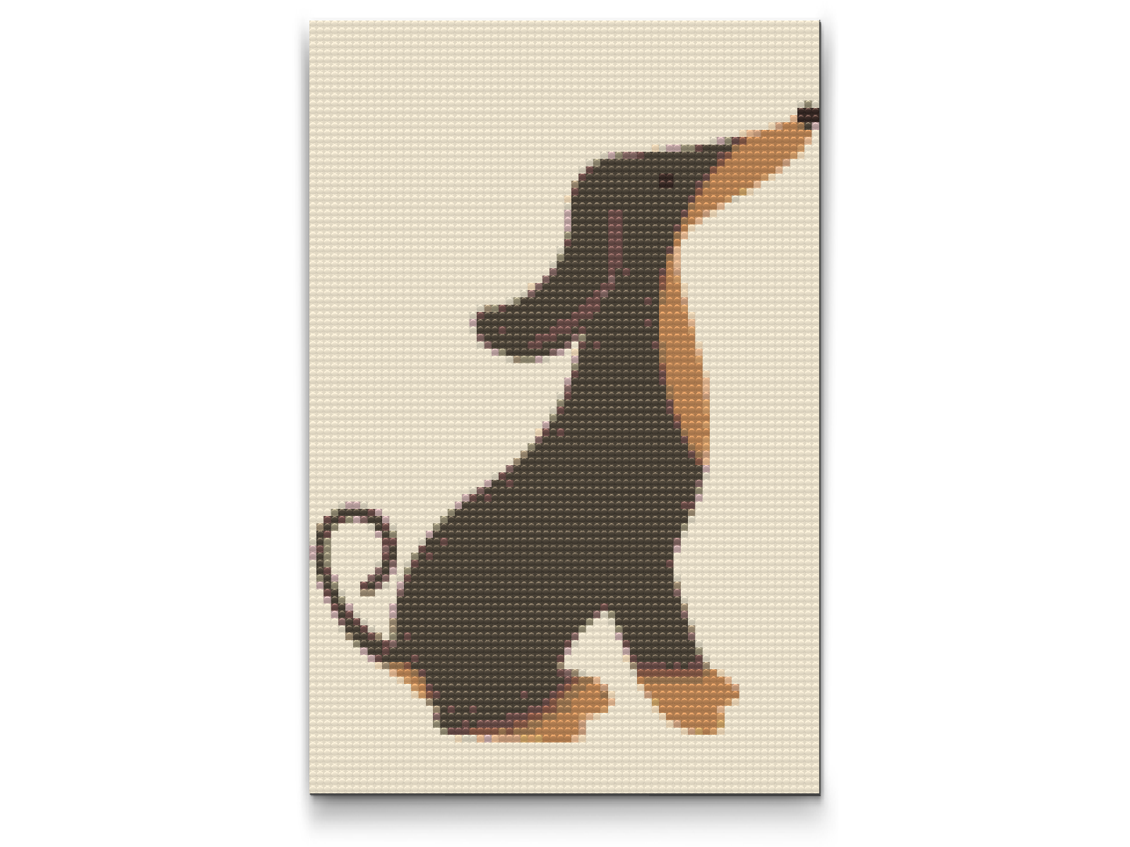 Diamond Painting - Sød daschund
