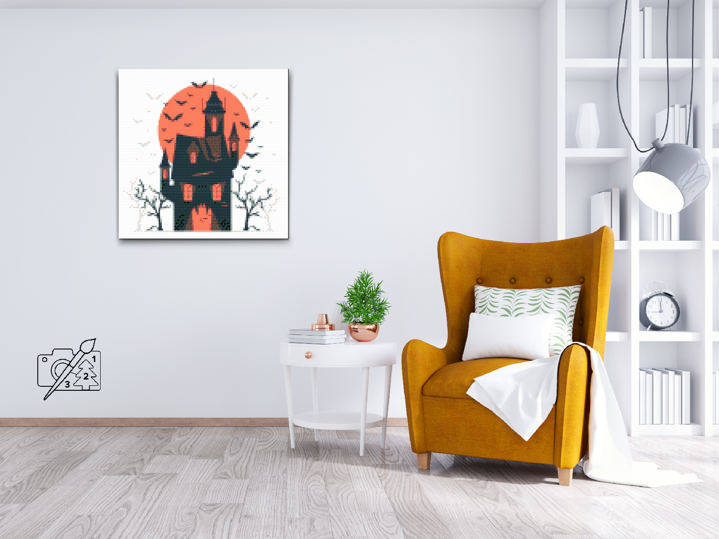 Diamond Painting - Hjemsøgt hus