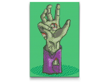 Diamond Painting - Zombiehånd