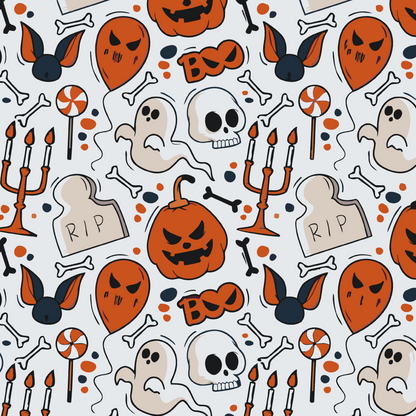 Paint by Numbers - Halloween-baggrund
