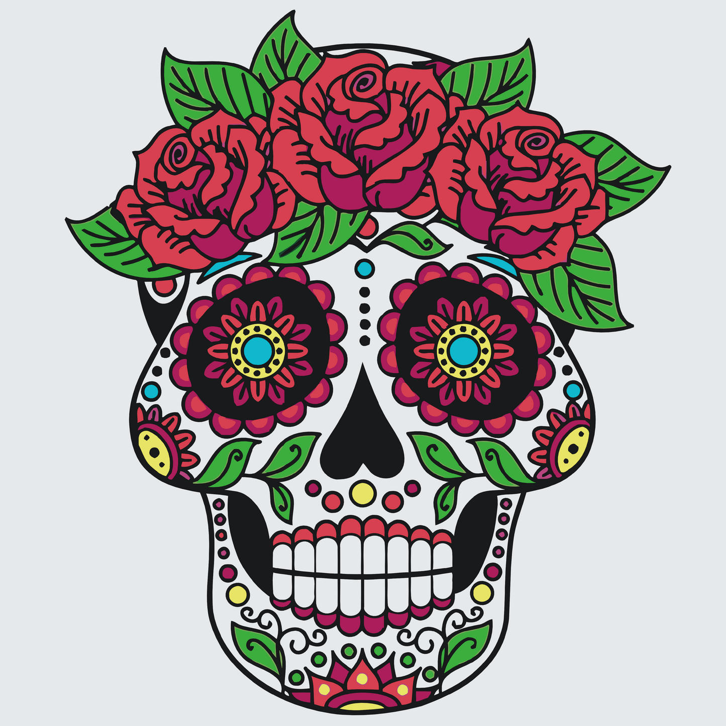 Paint by Numbers - Día de los muertos