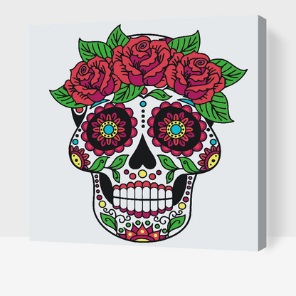Paint by Numbers - Día de los muertos