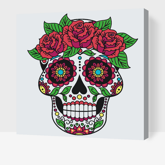 Paint by Numbers - Día de los muertos