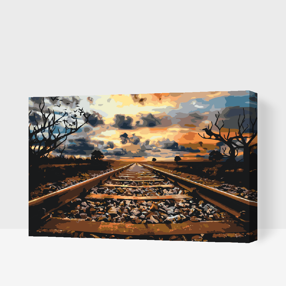 Paint by Numbers - Jernbanespor