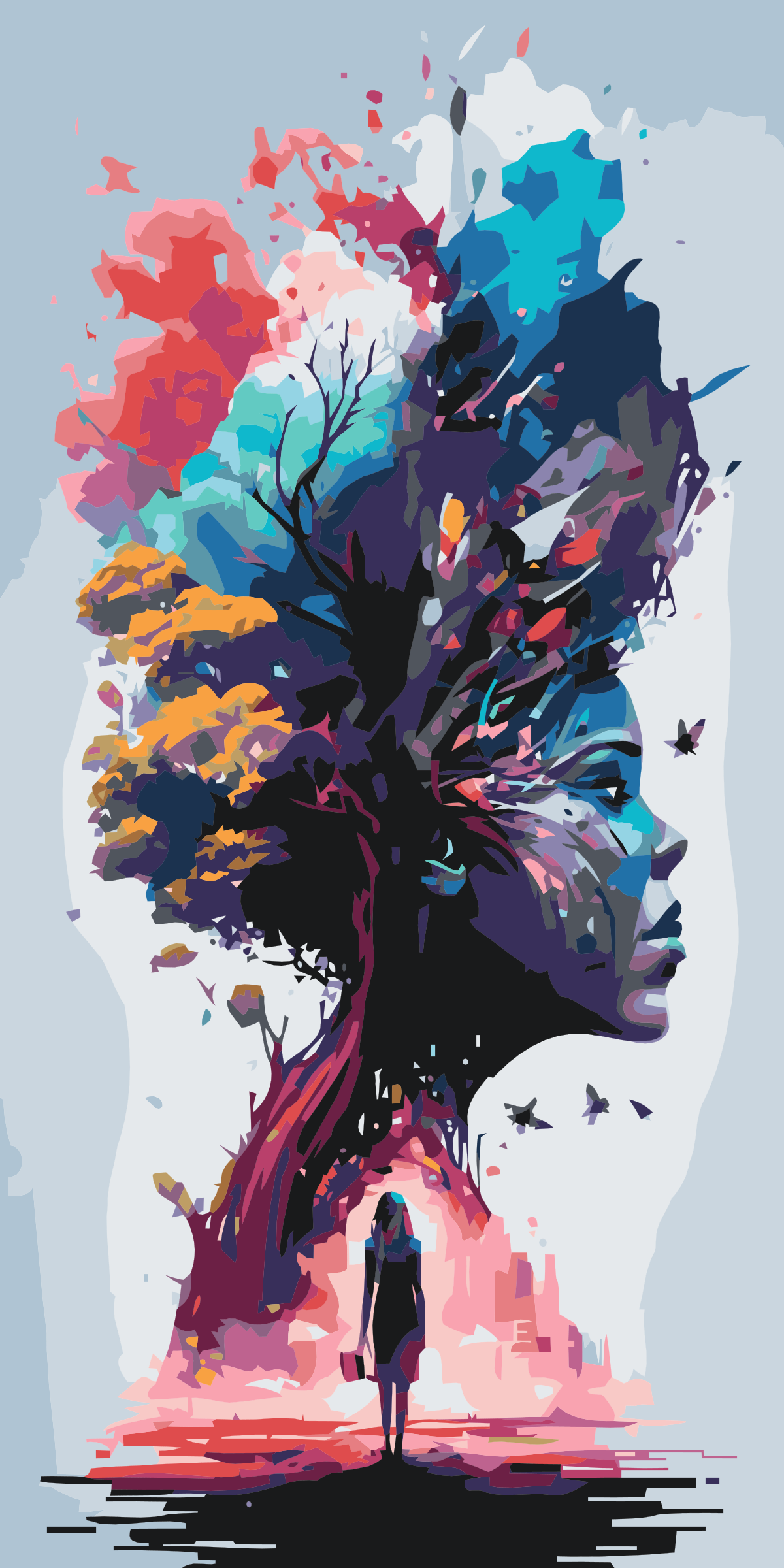 Paint by Numbers - Livets træ i sindet