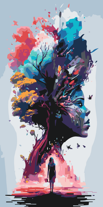 Paint by Numbers - Livets træ i sindet