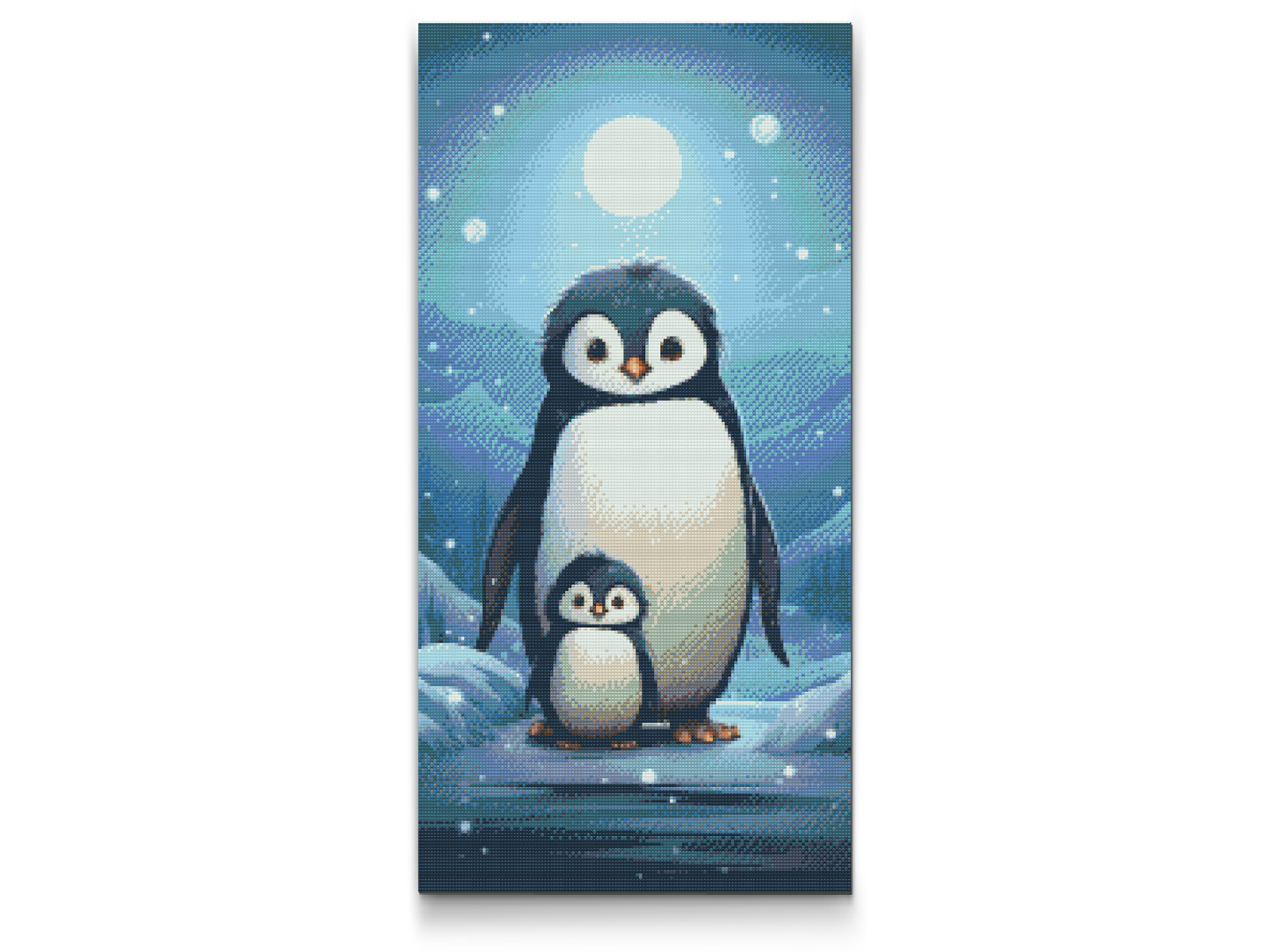 Diamond Painting - Søde pingviner
