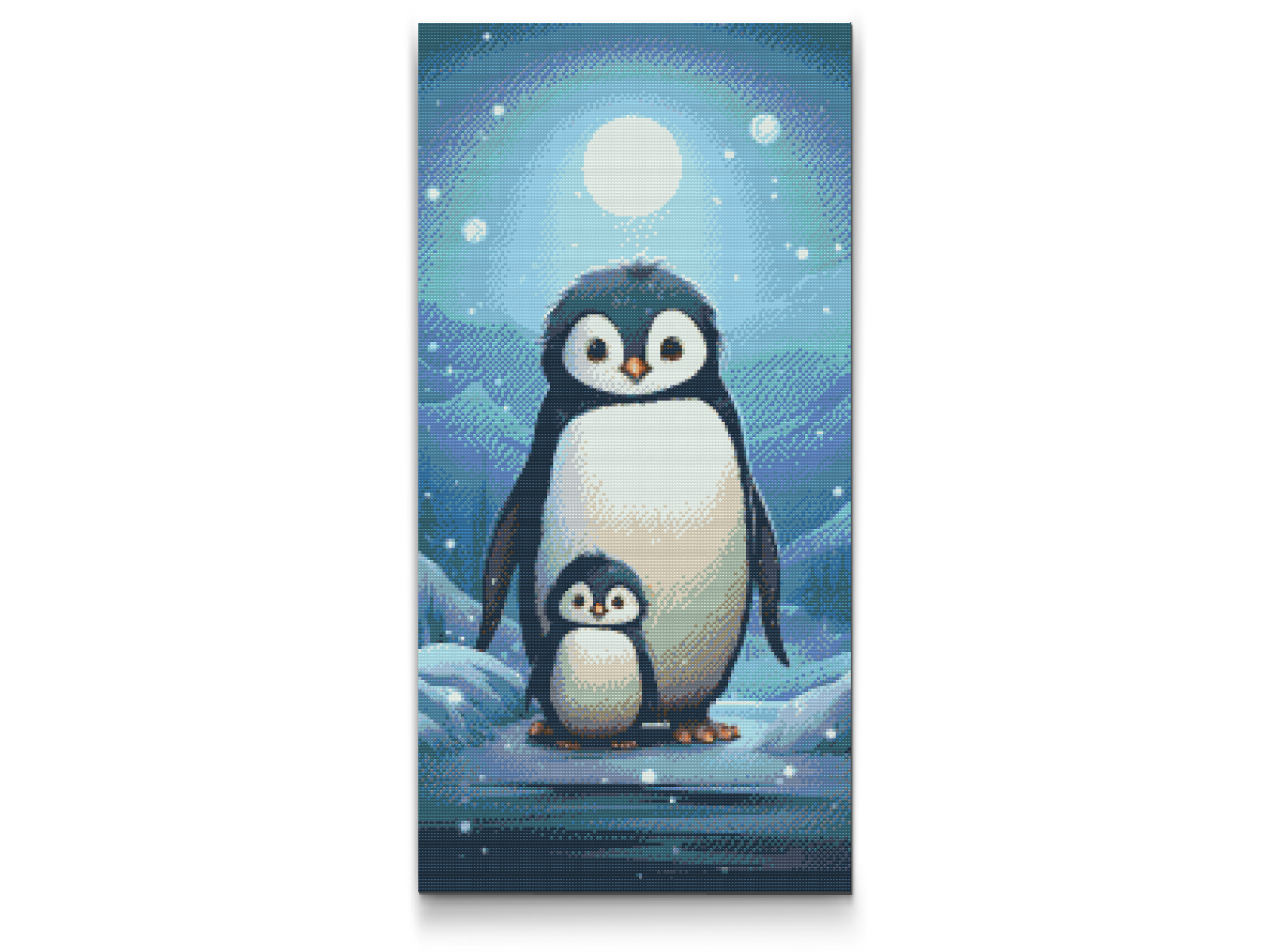 Diamond Painting - Søde pingviner