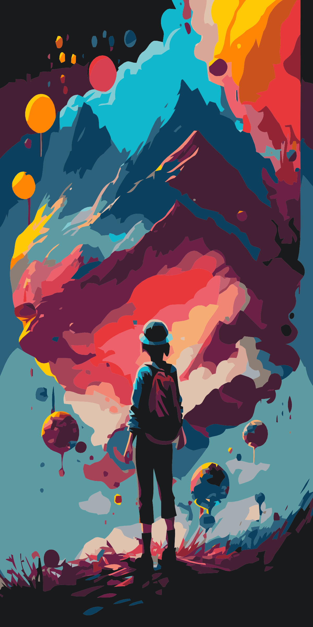 Paint by Numbers - Flyvende ø