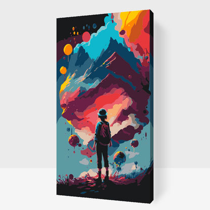 Paint by Numbers - Flyvende ø