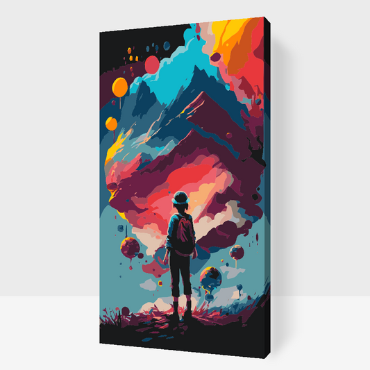 Paint by Numbers - Flyvende ø