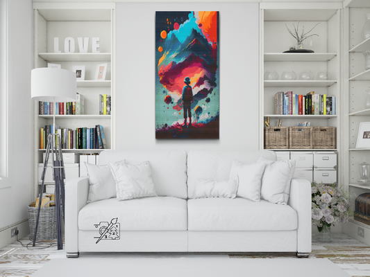 Diamond Painting - Flyvende ø