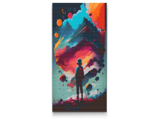 Diamond Painting - Flyvende ø