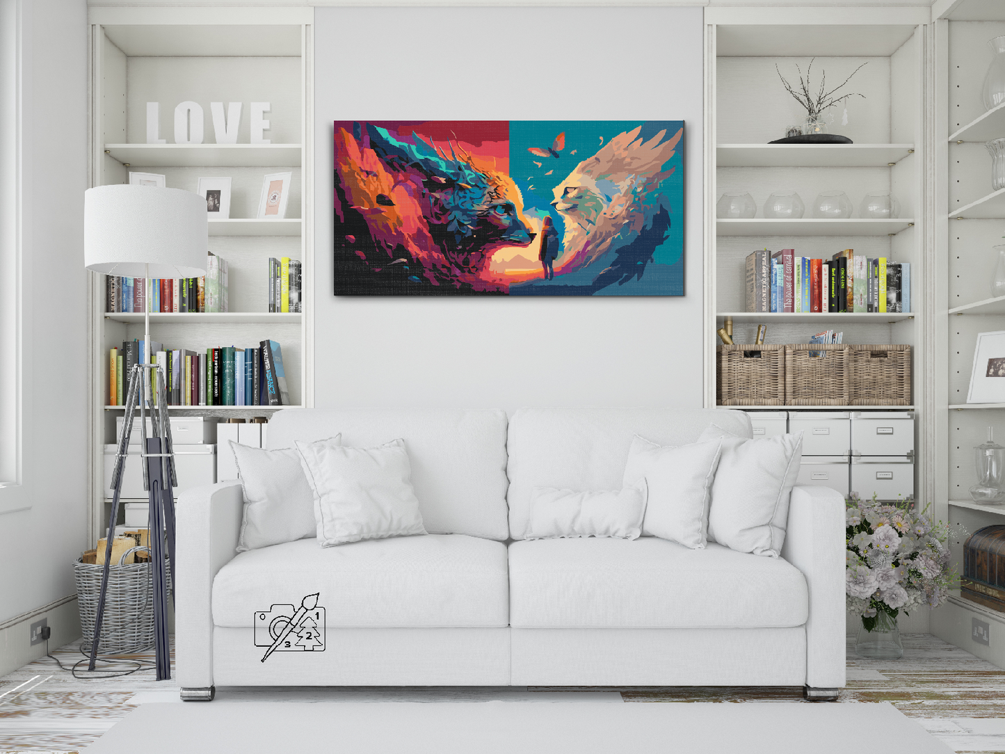 Paint by Numbers - Mystiske katte