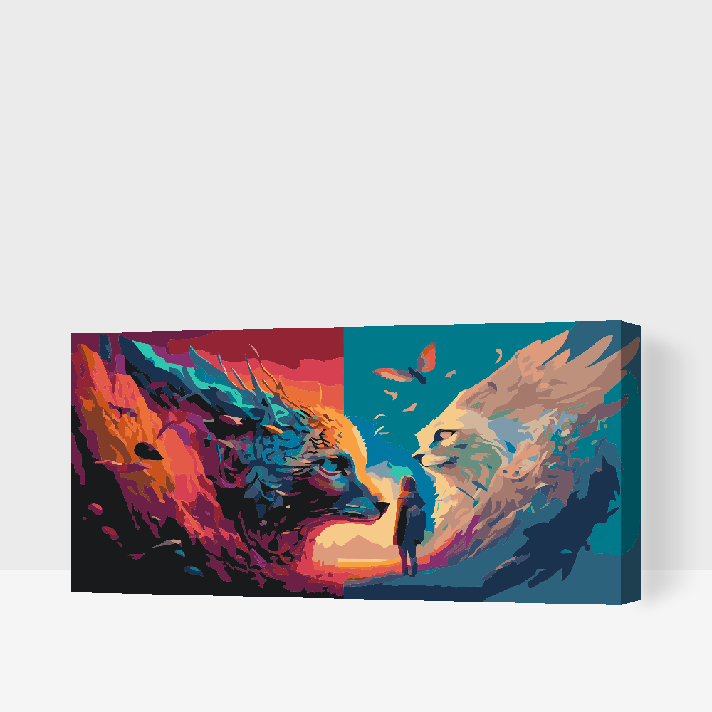 Paint by Numbers - Mystiske katte