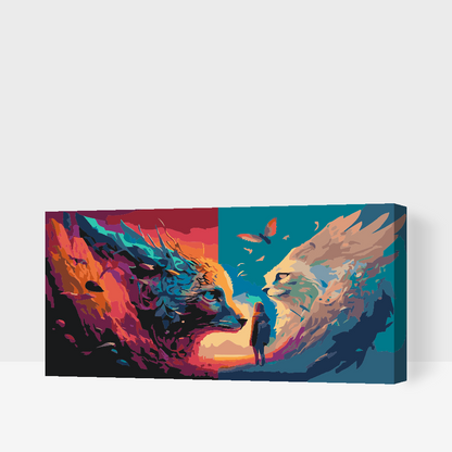 Paint by Numbers - Mystiske katte
