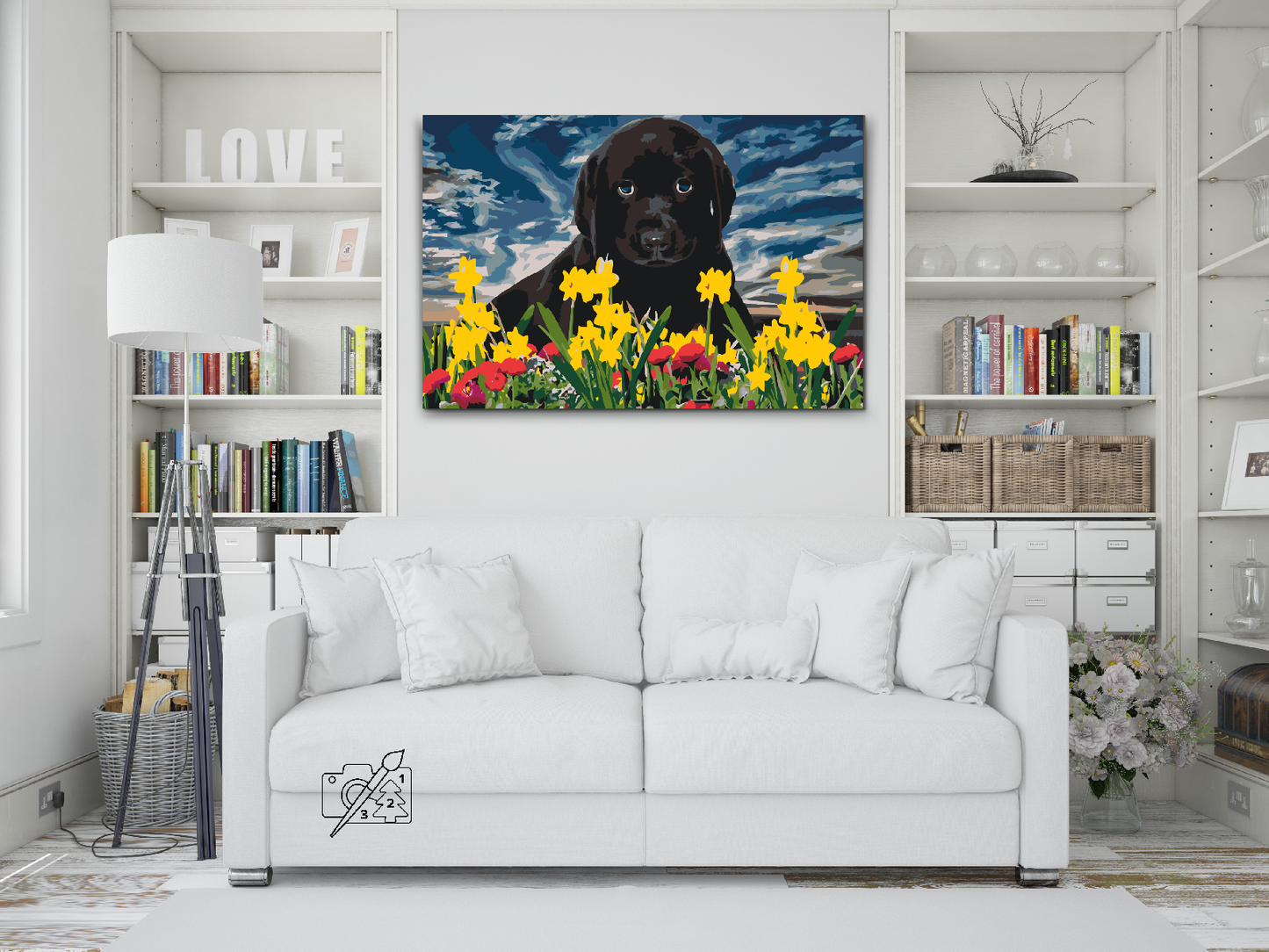 Paint by Numbers - Labrador Puppy