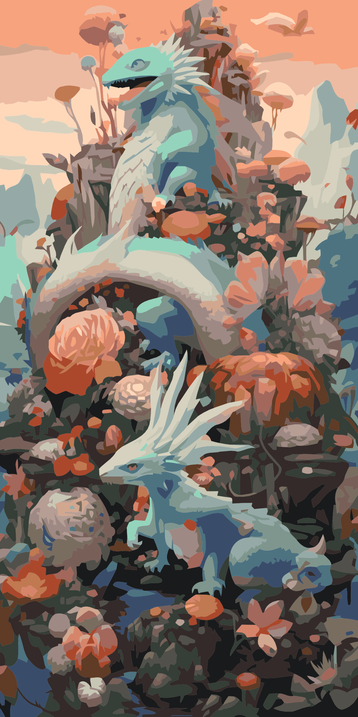Paint by Numbers - Dragens hule