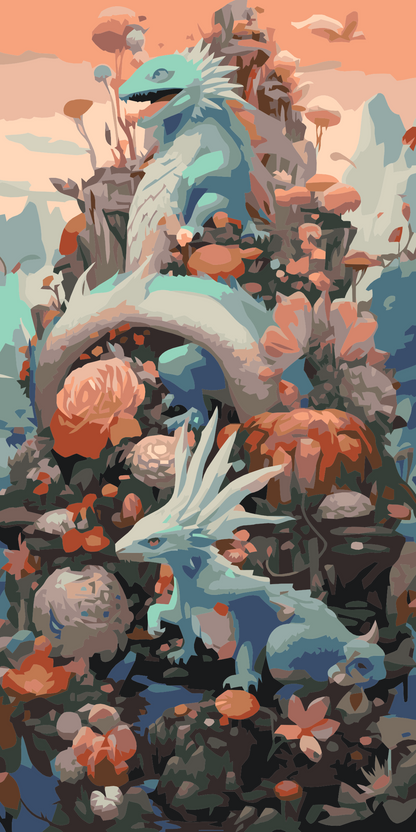 Paint by Numbers - Dragens hule