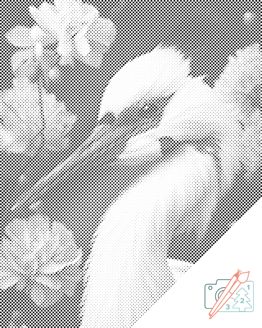 Mal-med-prikker -  Heron 2