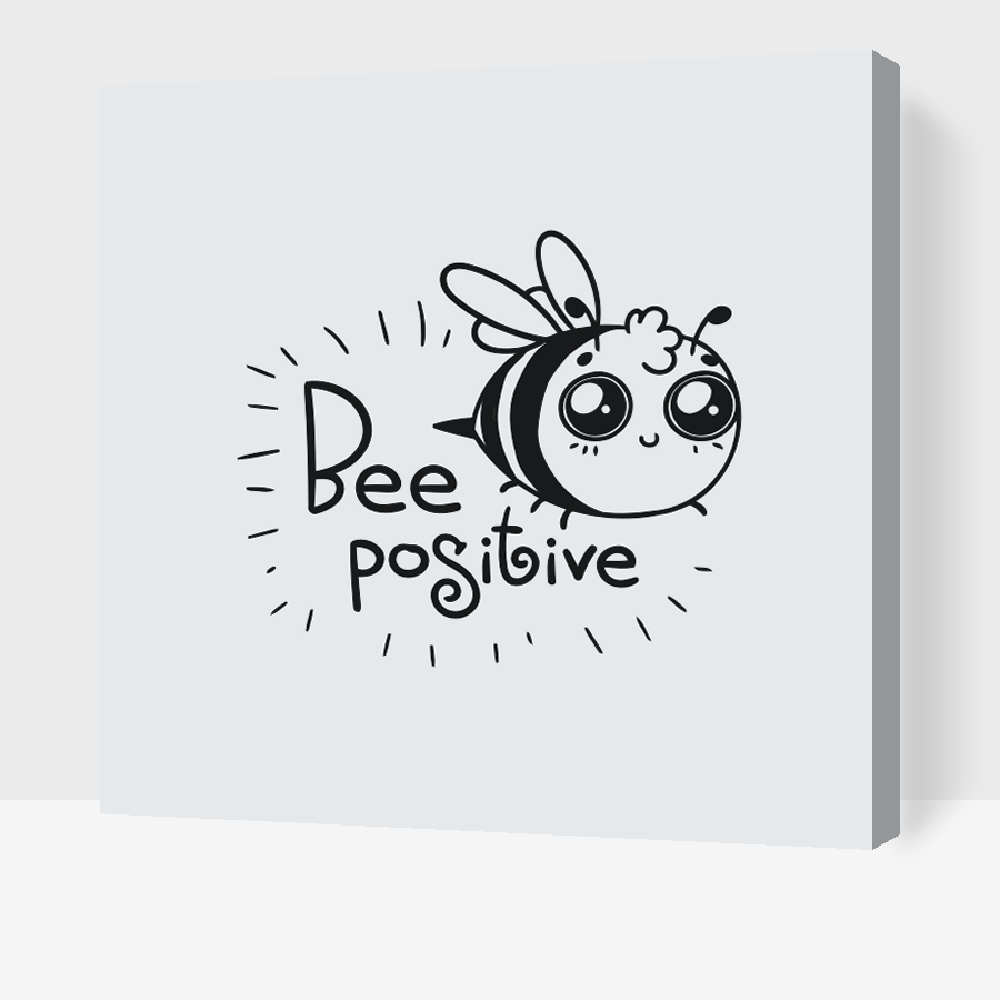 Paint by Numbers - Bee Positive
