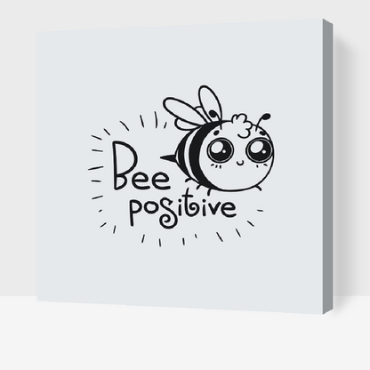 Paint by Numbers - Bee Positive