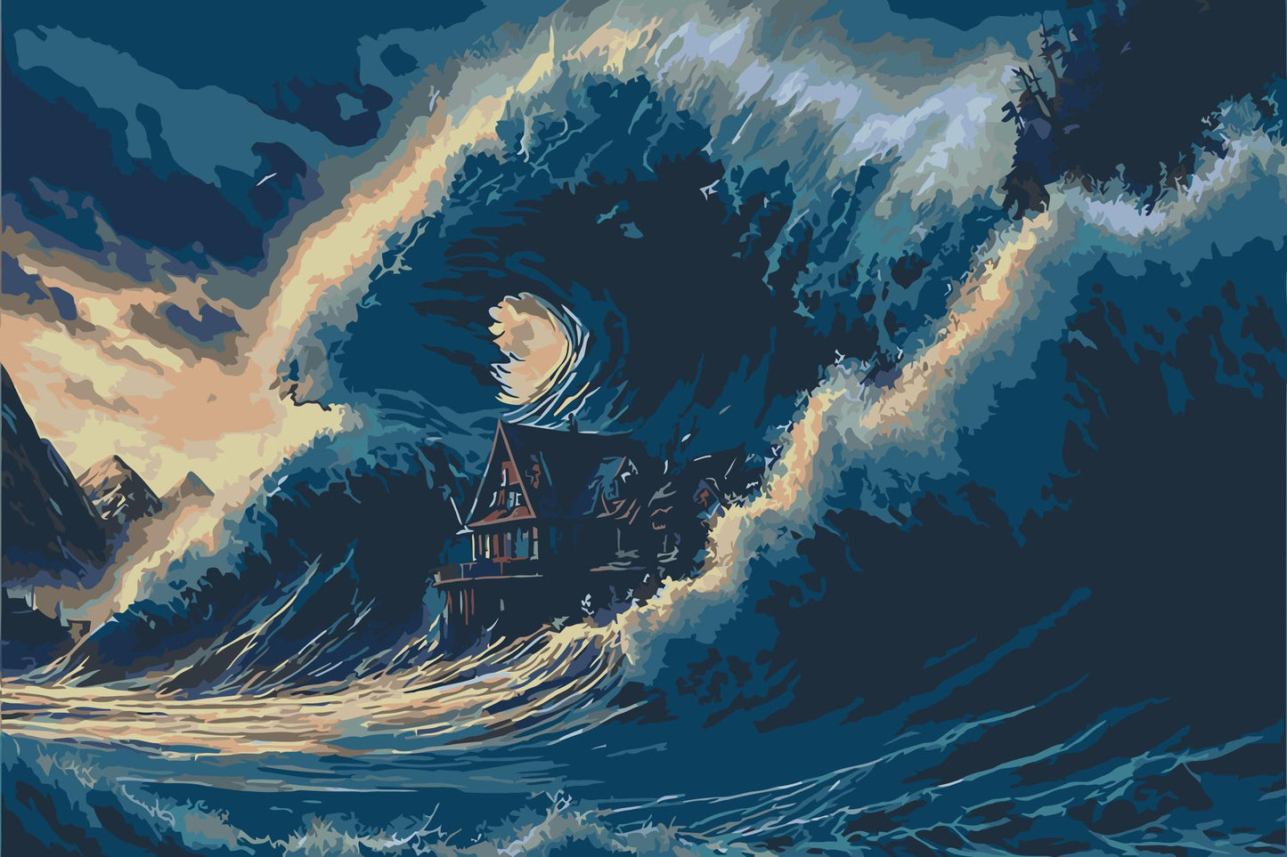 Paint by Numbers - Tsunami