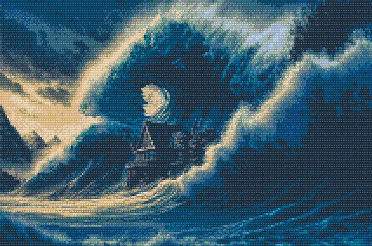 Diamond Painting - Tsunami