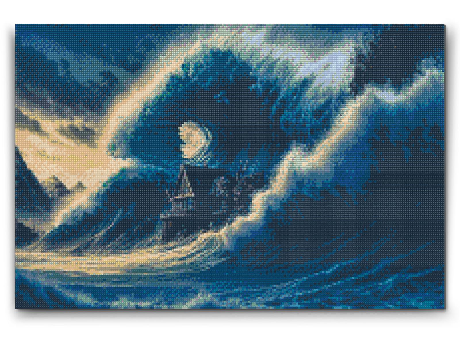 Diamond Painting - Tsunami