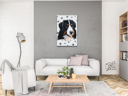 Paint by Numbers - Hund med poter