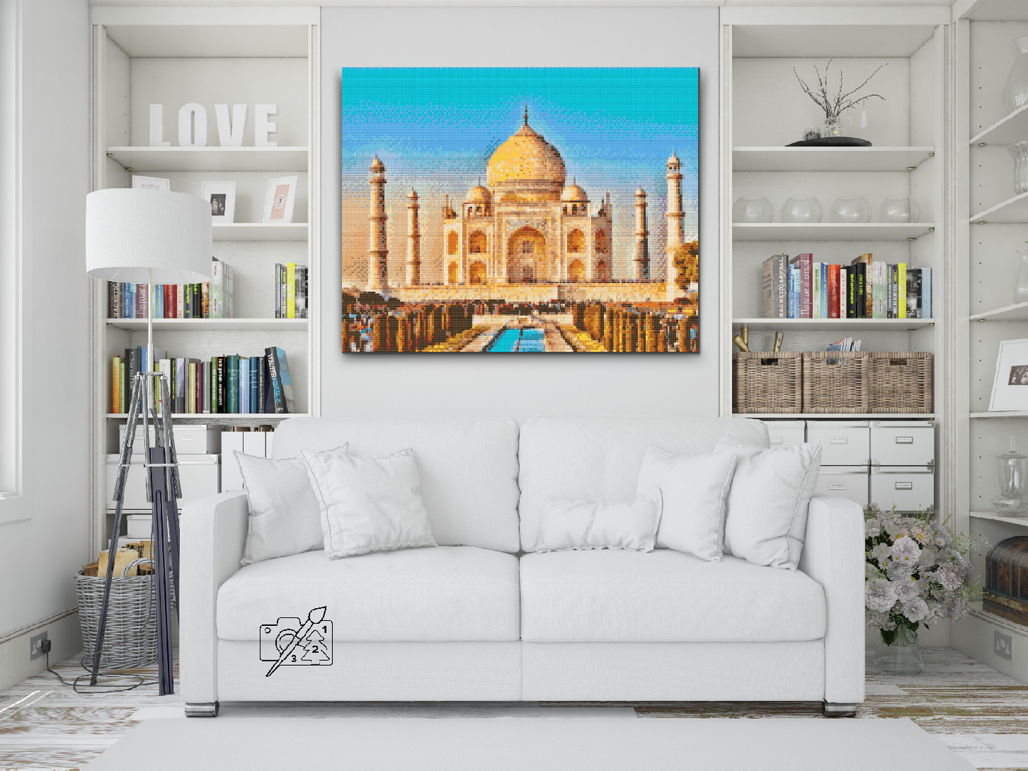 Diamond Painting - Taj Mahal