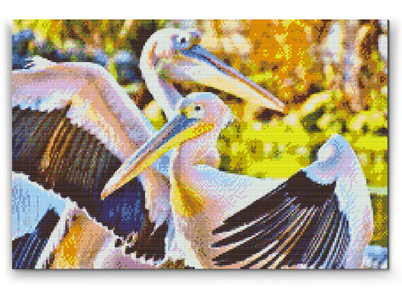Diamond Painting - Pelikaner