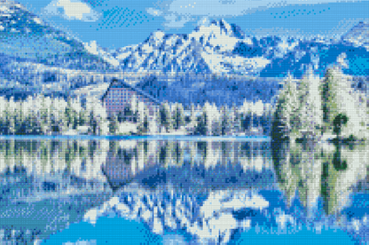 Diamond Painting - Slovakiske bjerge