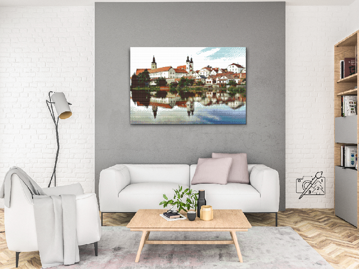 Diamond Painting - Telc, Tjekkiet