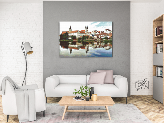 Diamond Painting - Telc, Tjekkiet