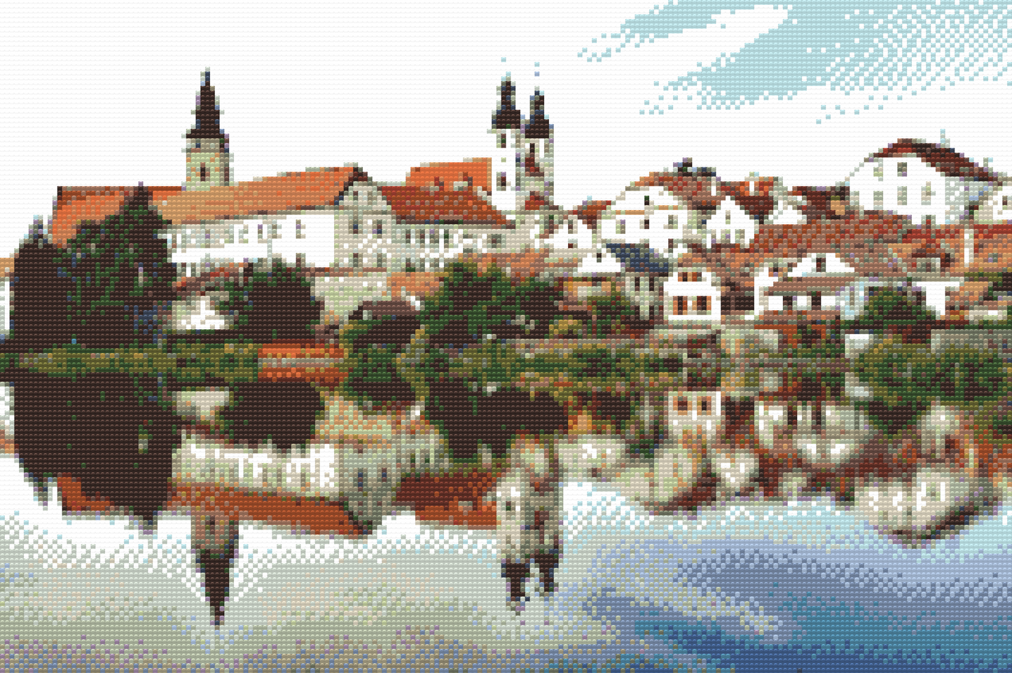 Diamond Painting - Telc, Tjekkiet