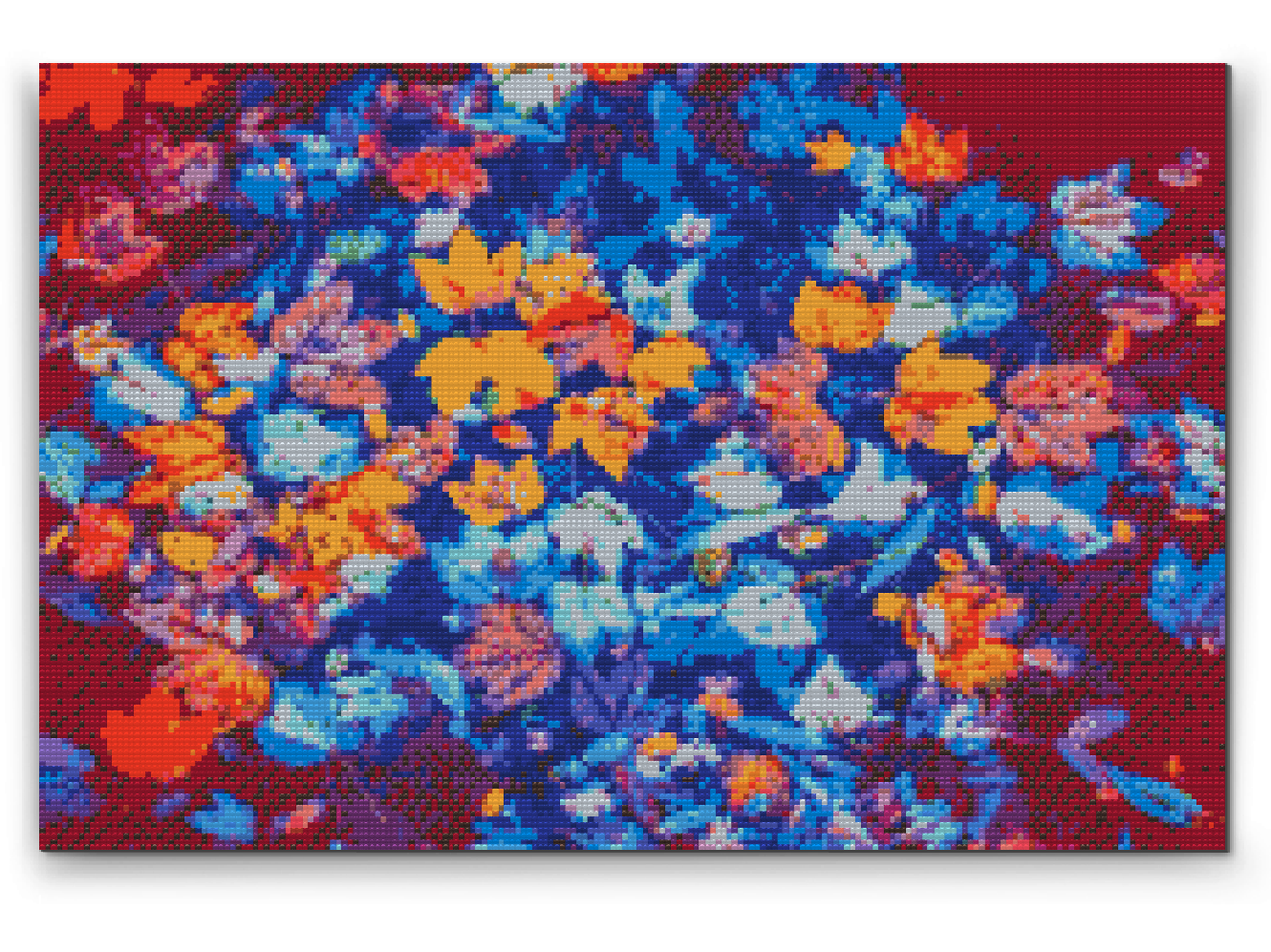 Diamond Painting - Faldne blade