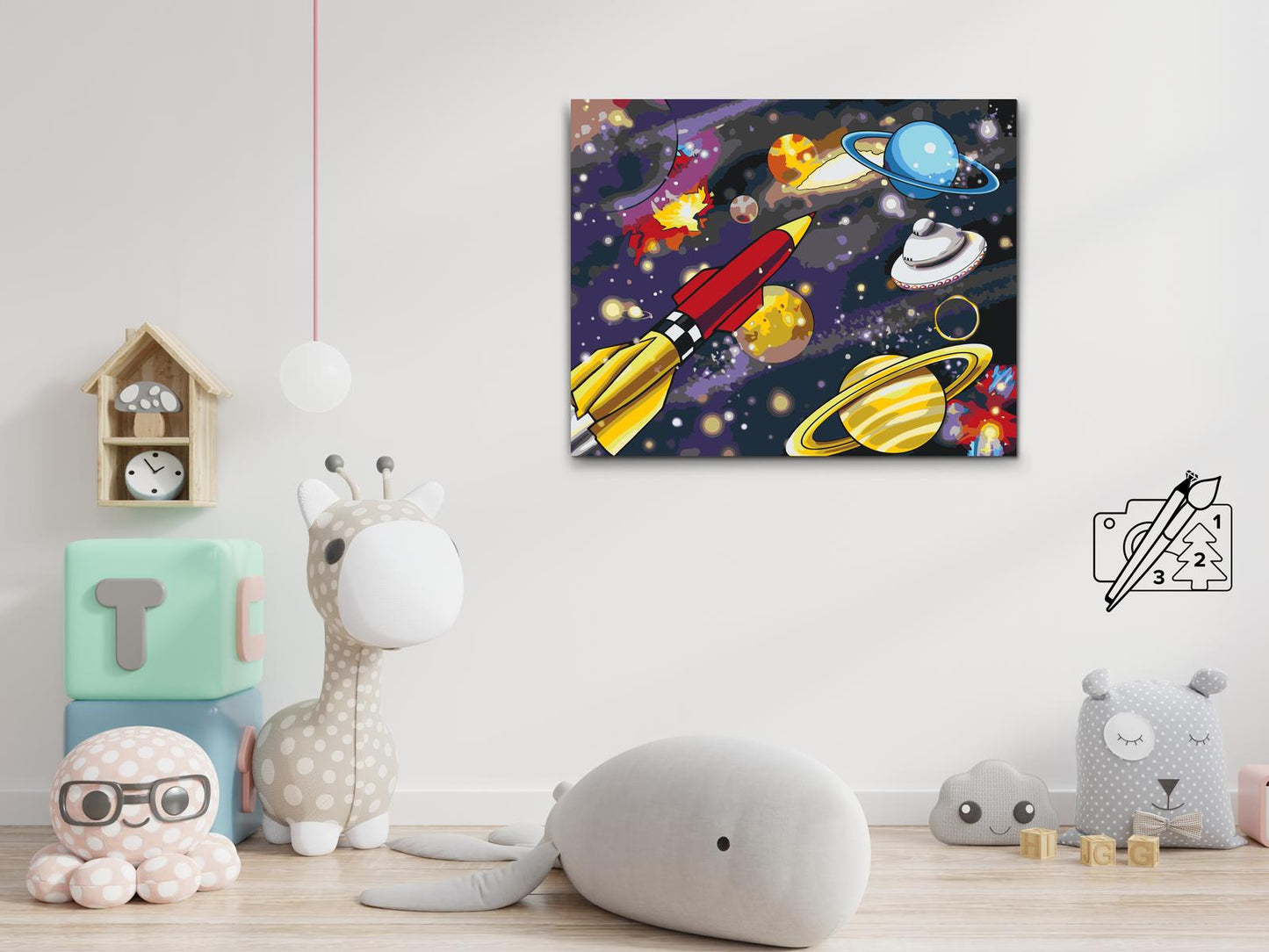 Paint by Numbers - Vesmírná galaxie