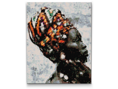 Diamond Painting - Afrikansk kvinde
